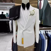 Man suit бутик трансграничной внешней торговли мужчины красивый свадебный повседневный хостинг костюм 2 комплекта 2piss