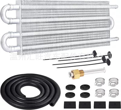 Cross-Border 468-Row Universal Tube for Modified Transmission Electronic Fan Oil Cooler, Oil Radiator, Condenser, Evaporator (Soyutma sisteminin digər hissələri) - 4-row-condenser-white