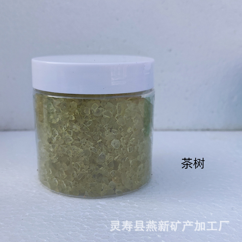 차나무 소금 모래