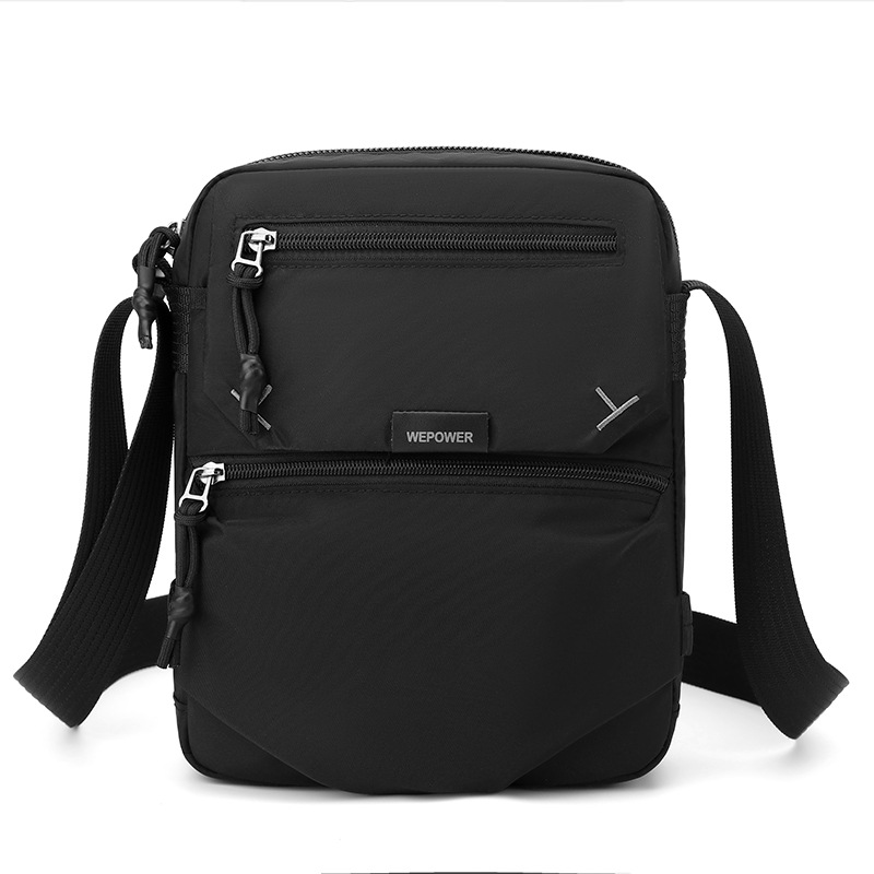 WEPOWER nuevo tipo de bolso de hombro vertical simple para hombres de viaje de gran capacidad al aire libre bolso de viaje inclinado