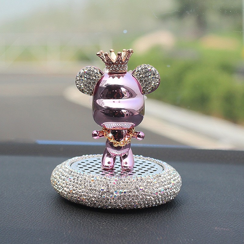 Accesorios para automóviles, adornos de aromaterapia, oso violento, perfume de coche lindo creativo, productos de decoración de coche de dibujos animados de aromaterapia