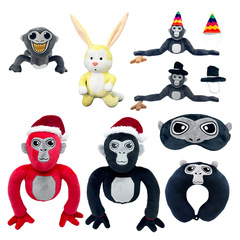 跨境新品Gorilla Tag plush 多色大猩猩遊戲周邊玩偶公仔