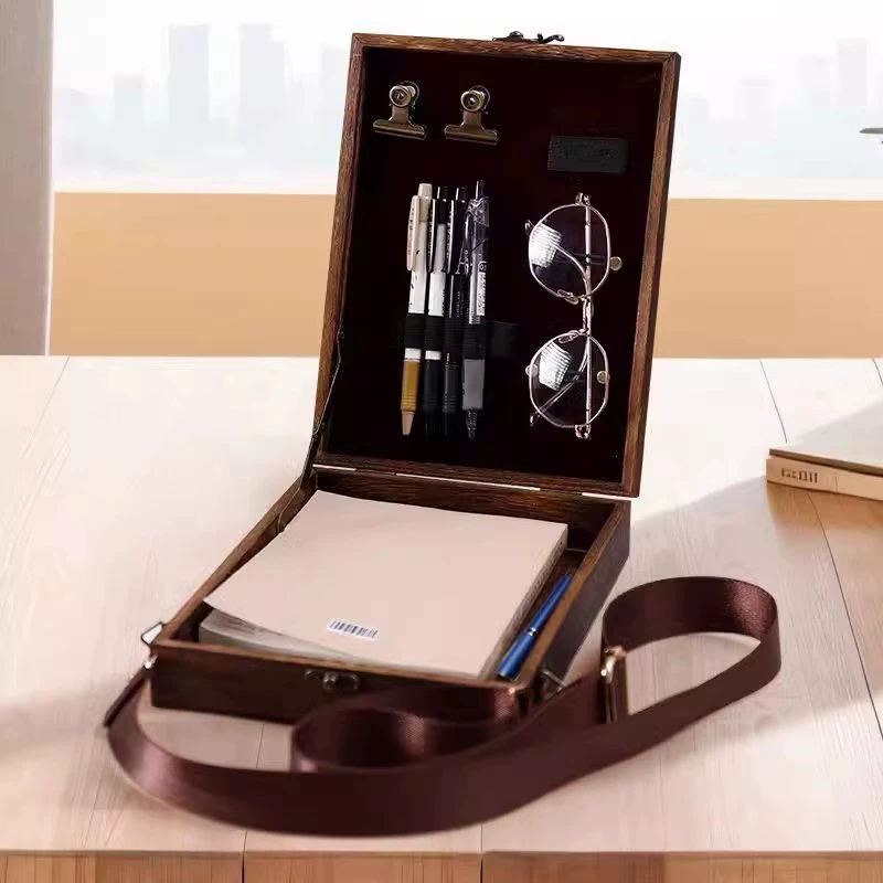 Спот писатель мессенджер деревянная коробка Новый китайский ранец деревянная коробка портативный писатель серия деревянная коробка для художников