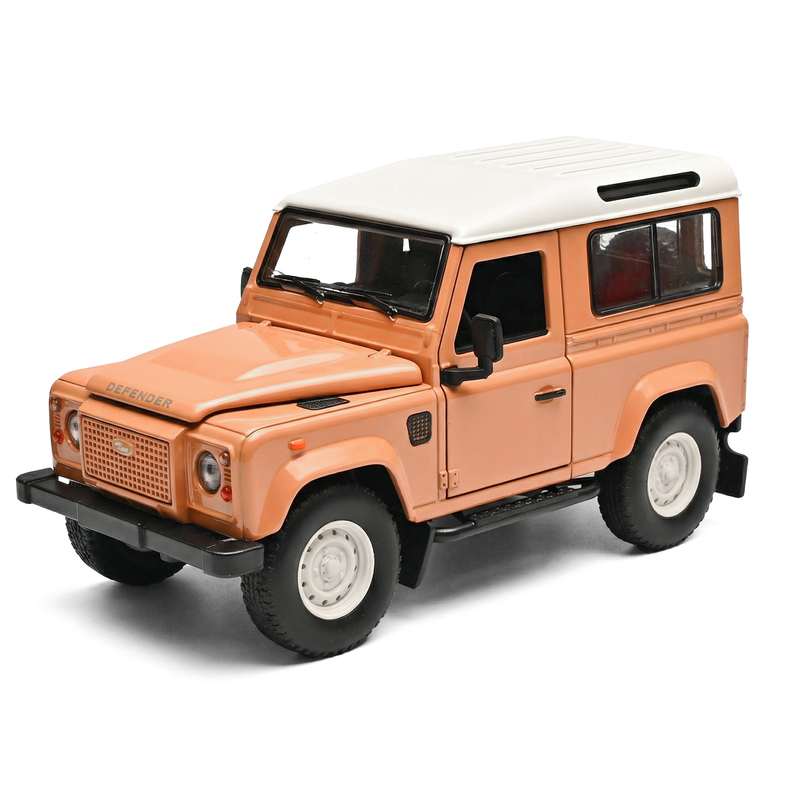Auténtico autorizado 1: 24 Land Rover Guard aleación modelo de vehículo todoterreno simulador de deslizamiento transfronterizo automóvil mayorista