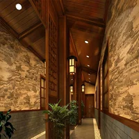 Qingming River золотые фольги обои для гостиной, буддийский зал, китайский ресторан, экран, фон, стена, водонепроницаемые декоративные обои