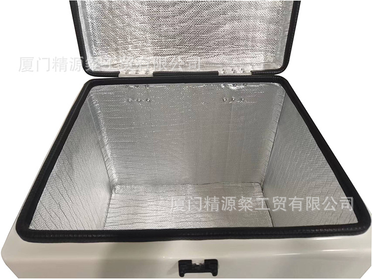 Factory Direct Sales Motorcycle Tail Box Fiberglass Waterproof Delivery Box Universal 70L Anti-Theft Insulated Box
