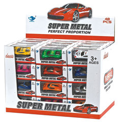 Children's alloy car simulation toy car car model pull-back car alloy car stall wholesale cars Yiwu