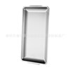 304 stainless steel square plate Korean barbecue plate barbecue dish aromatherapy plate rectangular dishes home flat bottom tray