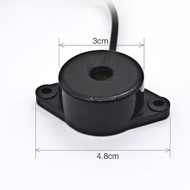The Erlangshen reverse radar with 4 rear sensors emits a sound like the original and features high-precision ultrasonic detection