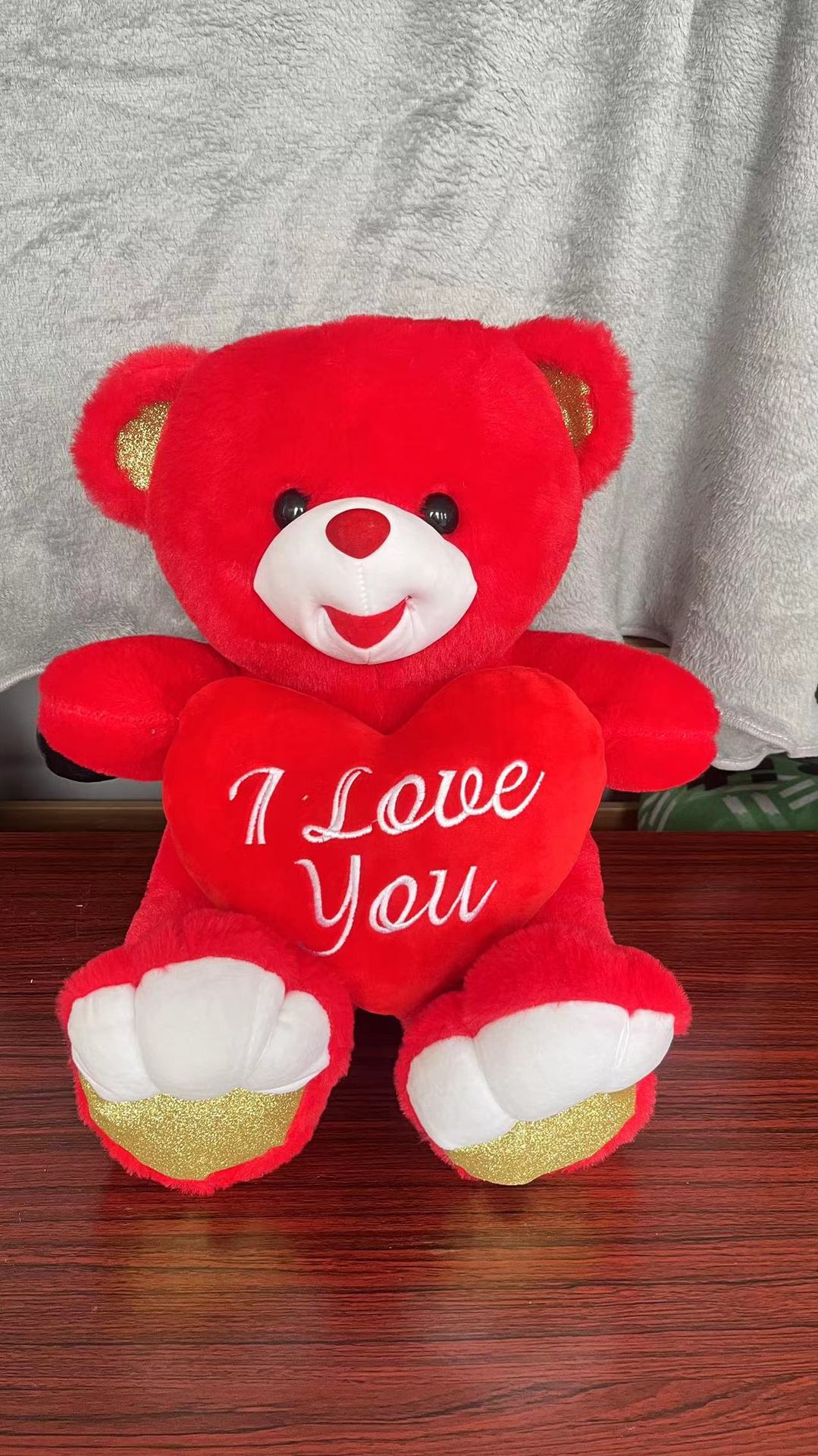 Oso de peluche grande, personalizado, San Valentín, juguete suave, venta directa de fábrica image 11