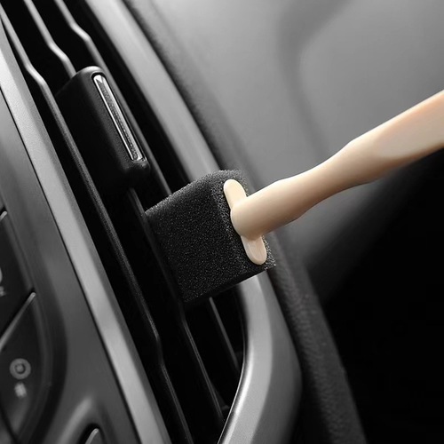 Car air conditioning outlet cleaning brush interior cleaning tool dust sponge gap brush grille sponge brush