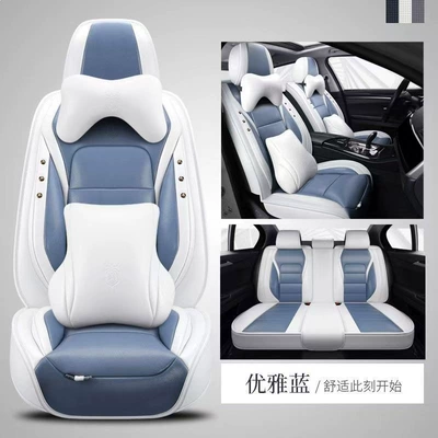 Modelə uyğun (Original) oturacaq örtükləri – Seat Covers - elegant-blue-five-seater-deluxe-edition-leave-a-message-about-the-model-year