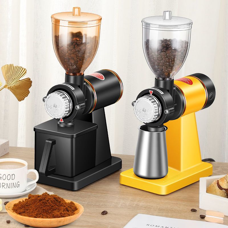 Electric Coffee Bean Grinder Little Flying Eagle Style Bean Grinder Household Small Italian Hand-Brewed Coffee Machine Bean Grinder