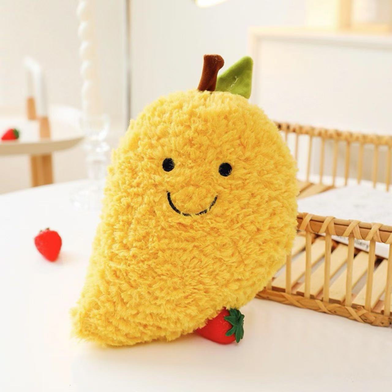 Frutas transfronterizas muñecas de peluche lindas muñecas de regalo para niños arrojar muñecas de 8 pulgadas muñecas juguetes de peluche al por mayor