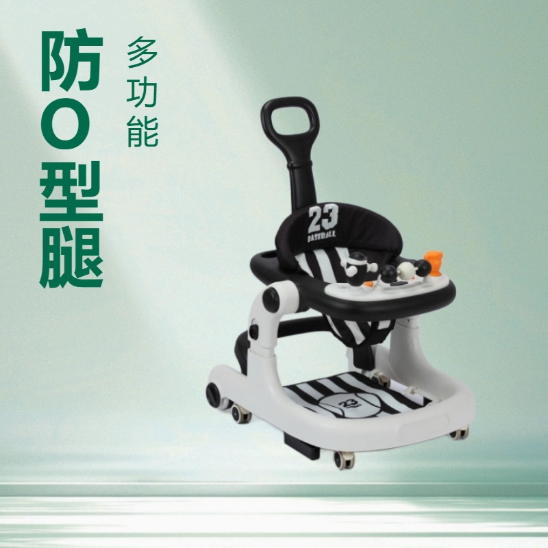 Baby Walker Anti-O-Leg Multi-Functional Anti-Rollover Male and Female Baby Walking Learning Car Early Education Toy Car