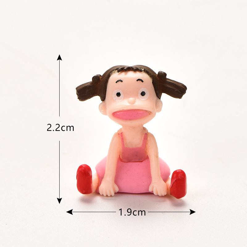 マイクロランドスケープ装飾女の子ケーキ車サンドテーブル植木鉢水槽漫画装飾品|undefined
