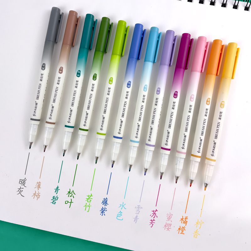 Lápiz de cabeza suave nuevo color chino lápiz de cabeza suave lápiz de mano de los estudiantes de arte lápiz de pintura caligrafía lápiz de línea de gancho calibrado