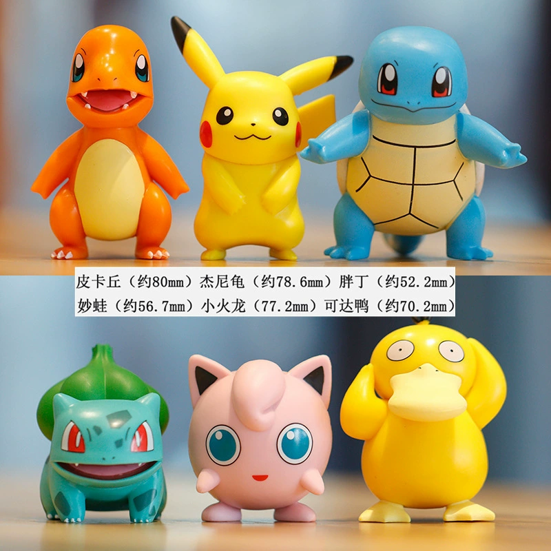 Слепой ящик 6 любовь спящая Pikachuka утка утка питомцы Pokémon ручная - сделанная украшения