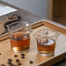 厂家批发双嘴奶盅咖啡奶杯 玻璃杯咖啡杯牛奶杯意式玻璃咖啡量杯