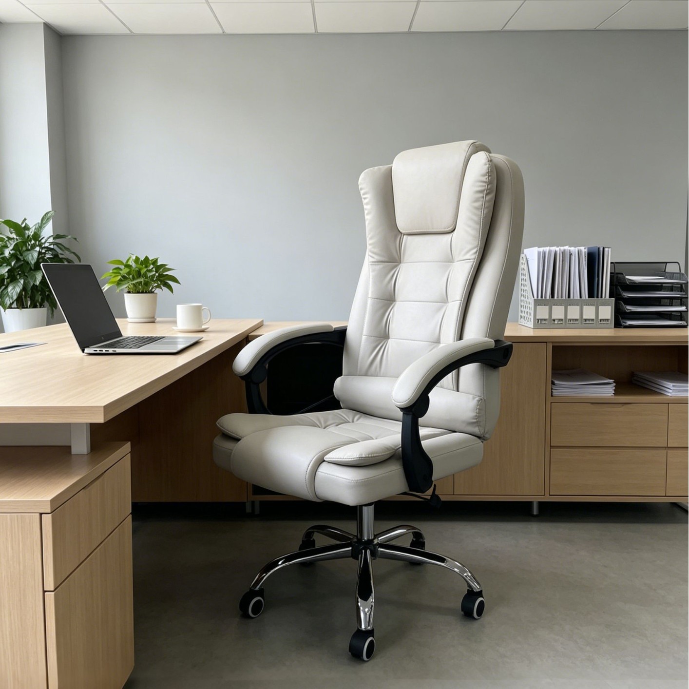 silla de computadora doméstica silla de jefe silla de oficina de negocios silla giratoria ajustable silla de almuerzo de oficina silla de respaldo multifuncional