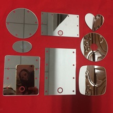 喷砂美妆镜 磨边玻璃  LED化妆镜 镜 钻孔玻璃 圆边玻璃 LED灯镜