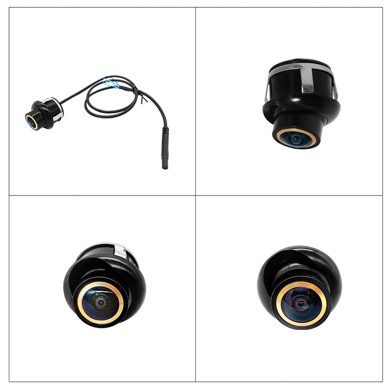 Manufacturer Supplies 170 ° Ahd1080P Large 360-Degree Golden Fisheye Car Camera Side View Front View Rear View