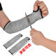 in stock anti -5 anti-knife cutting sleeve anti-scratch protective sleeve anti-scratch slaughter anti-puncture anti-stab armguard gloves