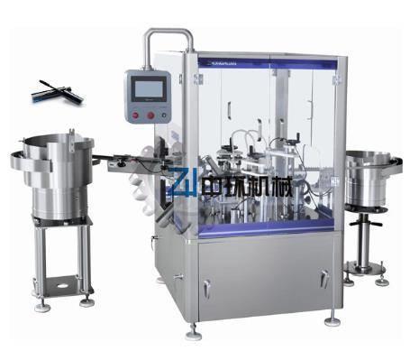 ZHJY全自动精油灌装封口机 精华素乳液全自动灌装机旋盖机批发商