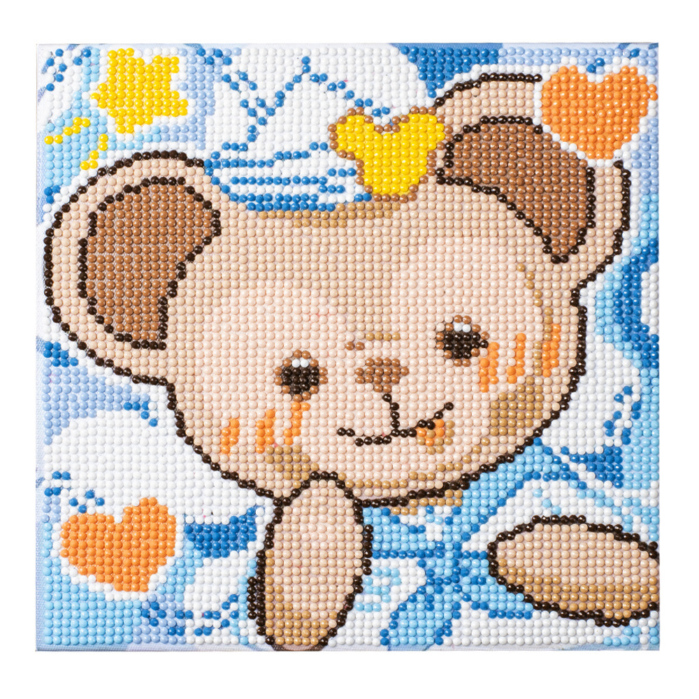 Los nuevos niños de diamante completo pintura Mesa decoración hecha a mano diversión DIY pegado diamante coolomi diamante pegatinas al por mayor