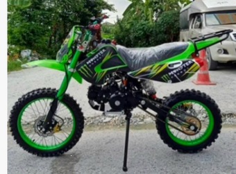 Kawasaki Competitive Off-Road Vehicle 125Cc-250Cc Adult All-Terrain Mountain Bike Front 17inch Rear 14inch Motorcycle