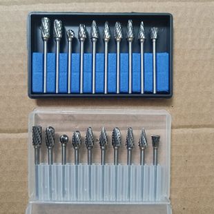 Factory direct carbide tungsten steel grinding head rotary file carving knife drill bit grinding head root carving suit hardware tools
