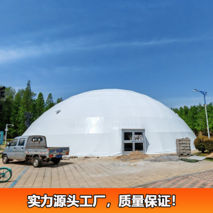 Henan Luohe 30m Diameter Real Ice Rink Sports Hall Spherical Tent 700 Square Meters Semi-Circular Event Tent