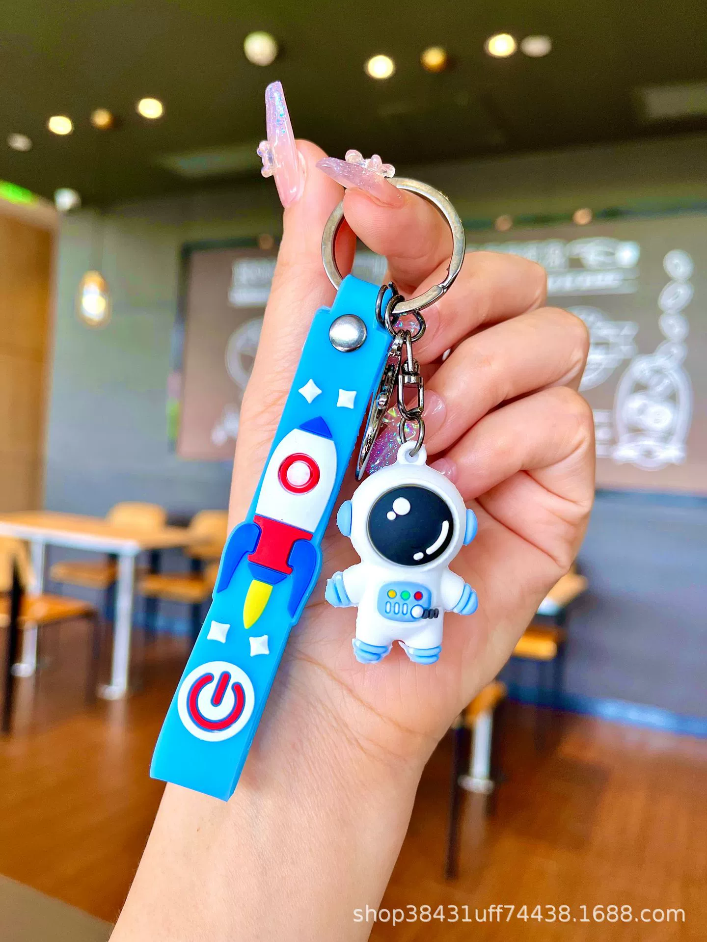 Acrylic keychain, pendant for keys