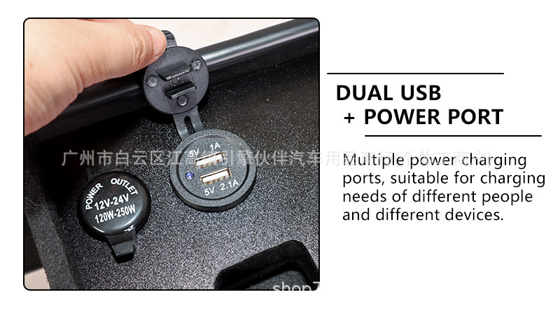 Suitable for Vinfast VF3 armrest box center console, VF5 modified car accessories, VF6 overseas version storage box