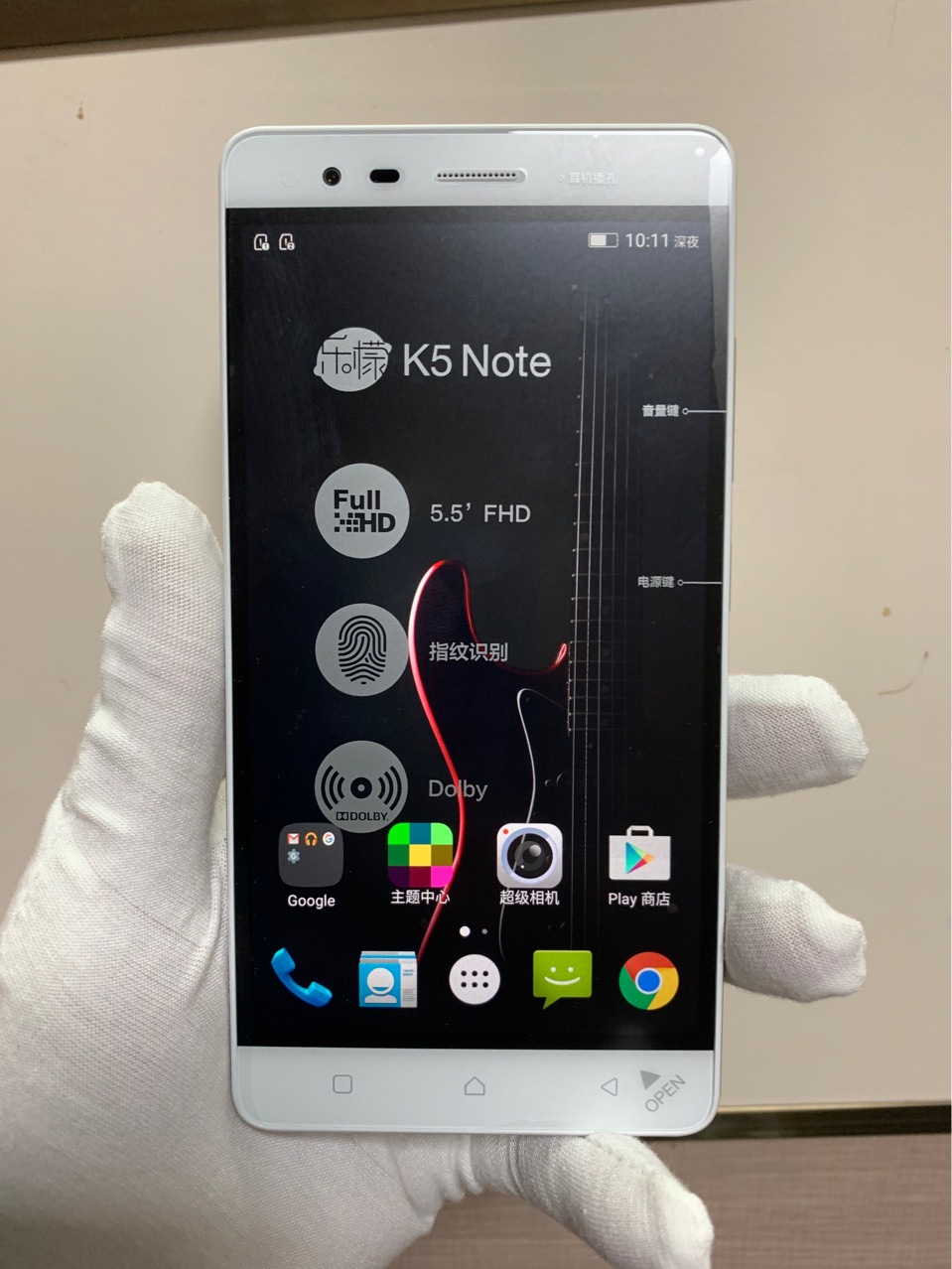 外单原装联/想K52 移动4G 指纹识别5.5寸贴合屏幕 高清拍照 谷歌