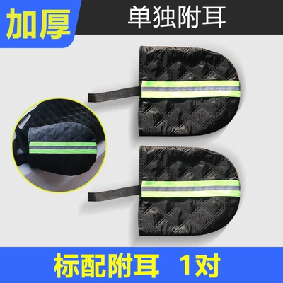 Car Snow Cover Cartoon Plus: Car snow shield - a-pair-of-reflector-covers