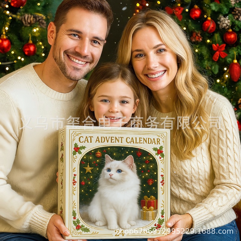 Cat Lovers Advent Calendar2025完美的圣诞节爱猫人士降临节日历|undefined