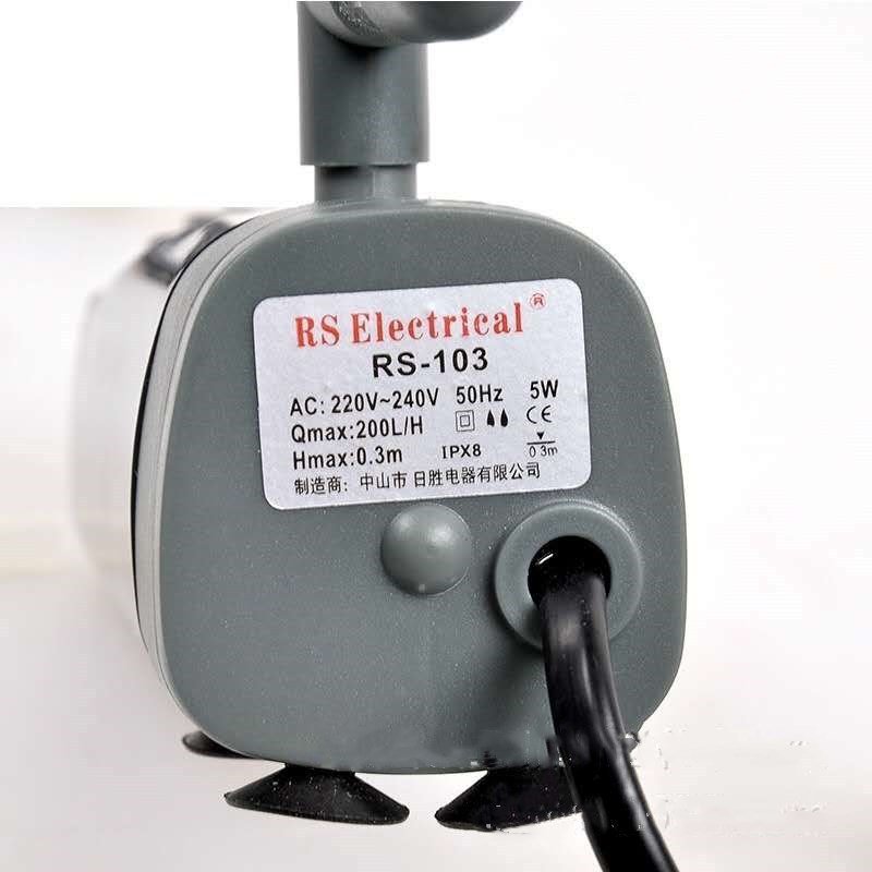 RS-103 filter pump fish tank filter bucket bucket aquatic box filter in the cylinder filter 3