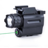 绿色激光瞄准器强光远射手电筒下挂式照明激光二合一战术打猎电筒|ms