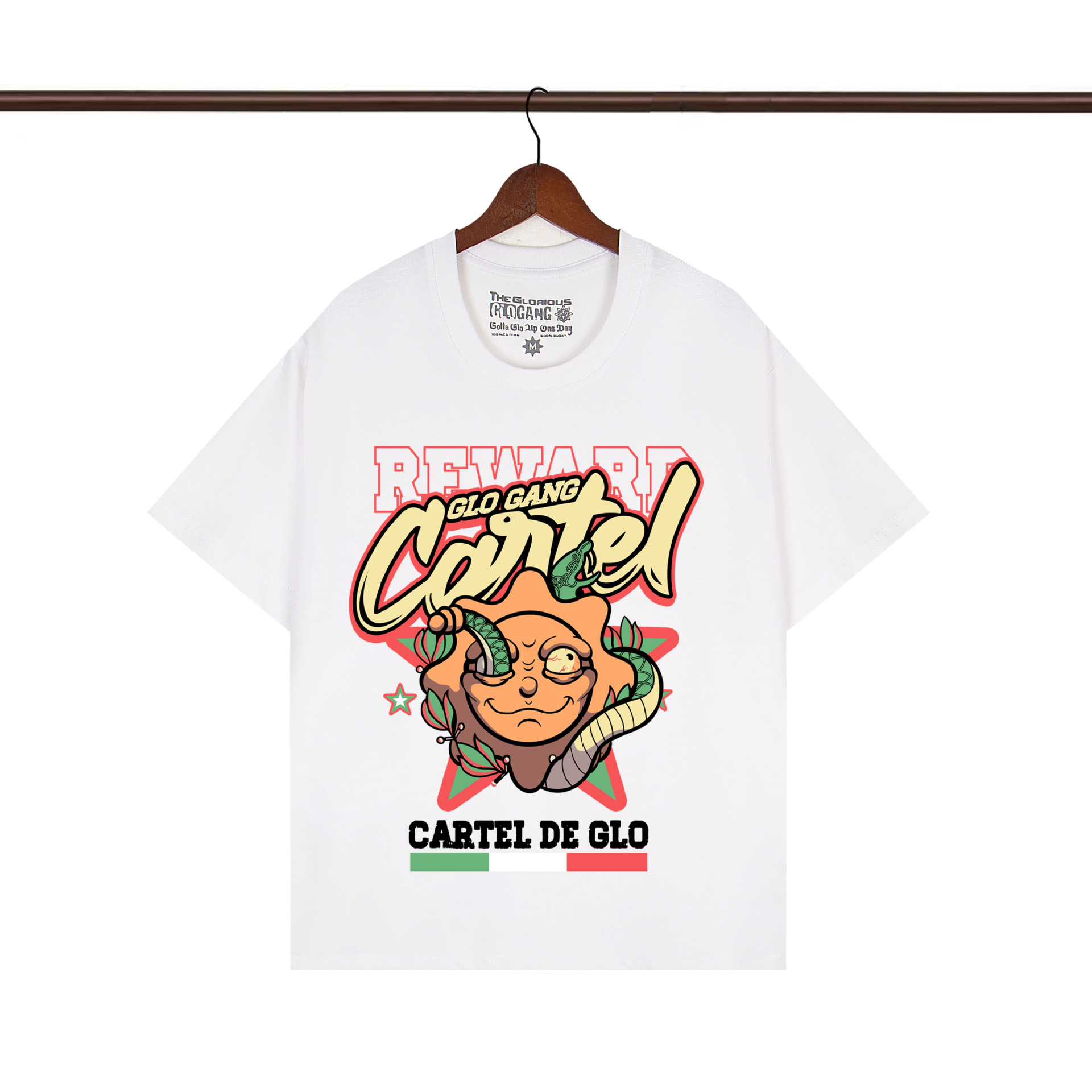 Glo Gang Cartel T-shirt White
