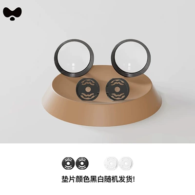 Dəbilqə (Kaska) aksesuarları | Vehicle Helmet Lens Cute Cat - no-specifications-g1-white-and-black-mirror-base