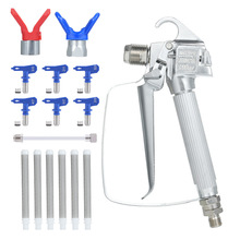 高压无气喷涂机喷枪喷嘴套装 涂料油漆喷漆枪喷涂机配件跨境产品