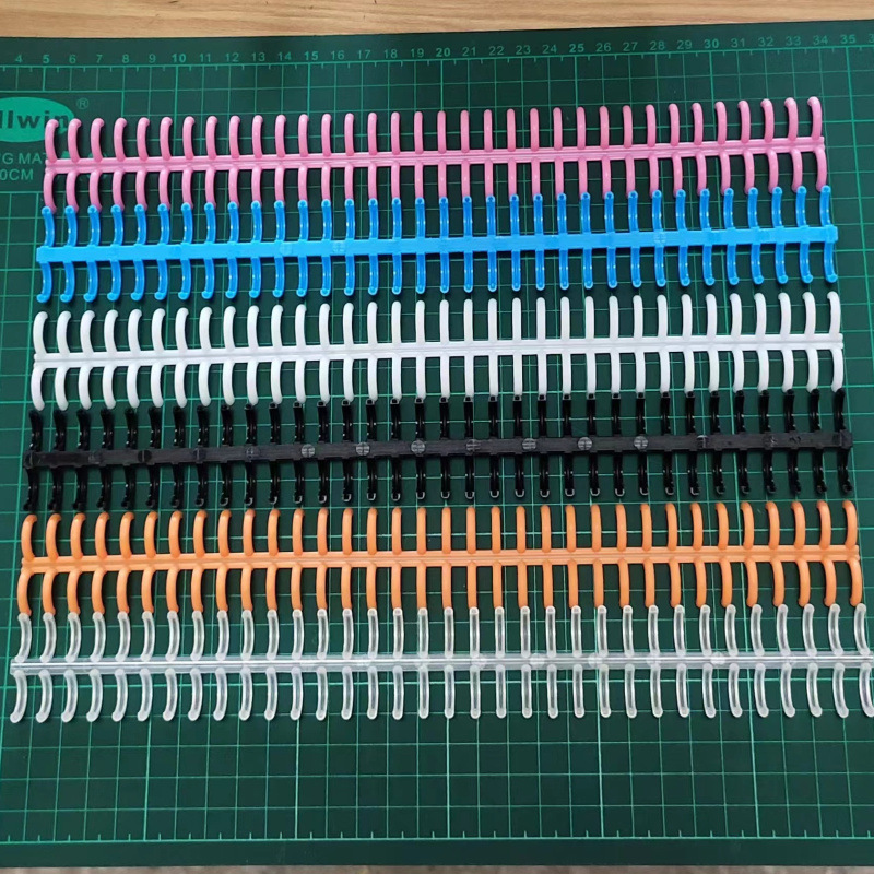 活页夹A434孔装订圈铁圈装订机用圈方孔圈可循环圈活口圈B529孔圈