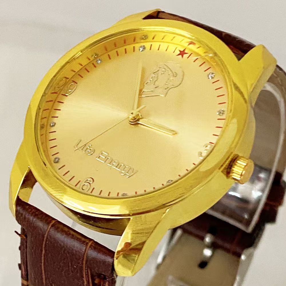 正品中科生命能量表养生表皮带磁疗保健手表中老年人纪念大表盘