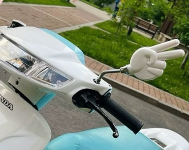 Suitable for Niu Ninebot electric scooters, electric vehicle rearview mirrors, motorcycle and electric vehicle universal rearview mirrors, scissor arm reflectors