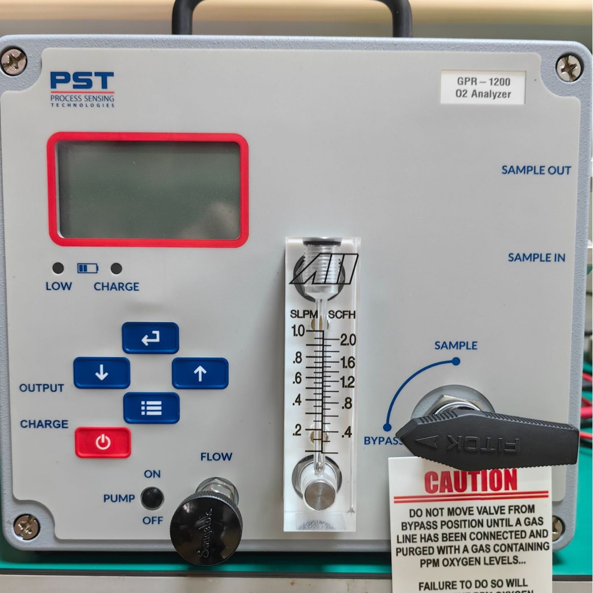 GPR-1200便携式氧分析仪