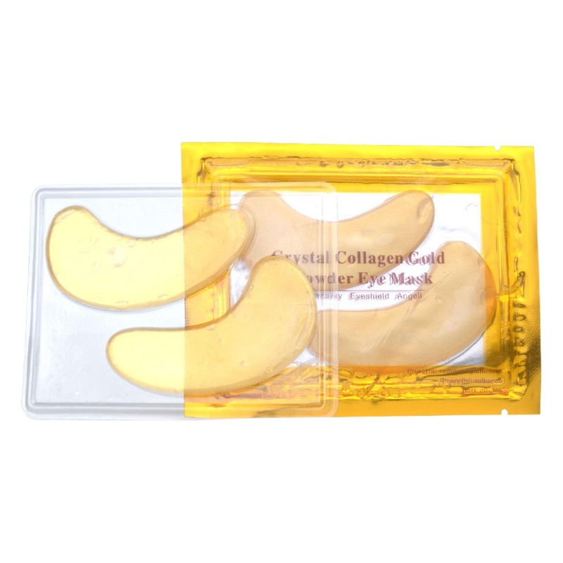 Factory wholesale gold eye mask paste crystal eye mask moisturizing nourishing skin fade dark circles eye mask