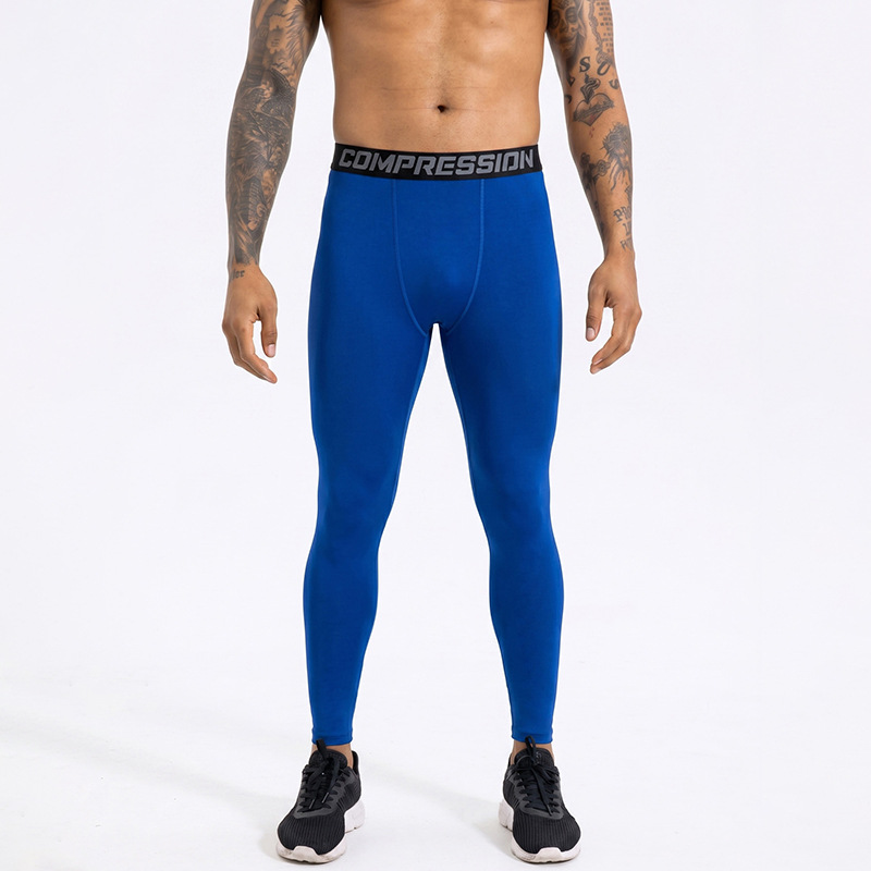 Pantalones cortos de compresión de verano, pantalones rápidos de secado para hombres, presión de correr de maratón, pantalones elásticos de cintura alta, pantalones de acondicionamiento físico