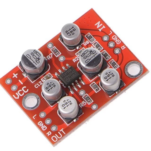 Лихорадка класса AD828 Окладка передняя увеличительная панель аудио усилительный модуль одного источника питания 5V-15V