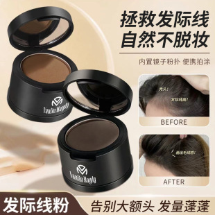Vanlin Meida Hairline Powder Fills the Hair Seams, Long-Lasting Makeup, Contouring Shadow Powder, Naturally Cover High Forehead Source Manufacturer